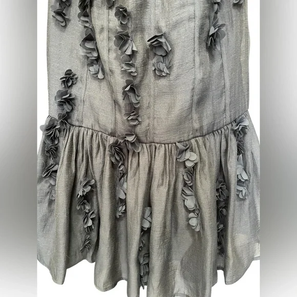 Petal & Pup Posedly Rosette Mermaid Midi Dress - Picture 8 of 16